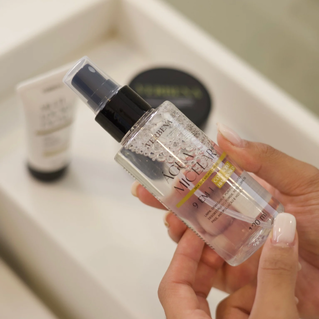 Água Micelar 9 em 1 Verbena – Limpeza e Viço em Cada Gota