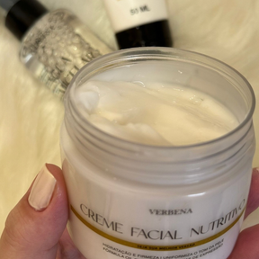 Creme Nutritivo Facial - Hidrata a pele, acabando de vez com a oleosidade.